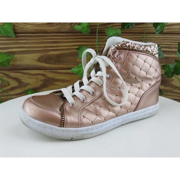 U.S. Polo ASSN Other - U.S. Polo ASSN Sz 2 Shoes‎ Girls Youth Sneaker Rose Gold Synthetic